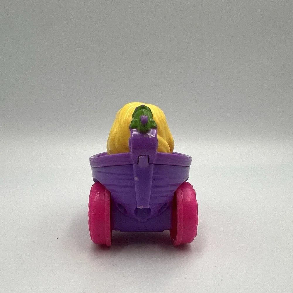Fisher Price Disney Little People Wheelies Tangled Rapunzel Boat Pascal Car 2013